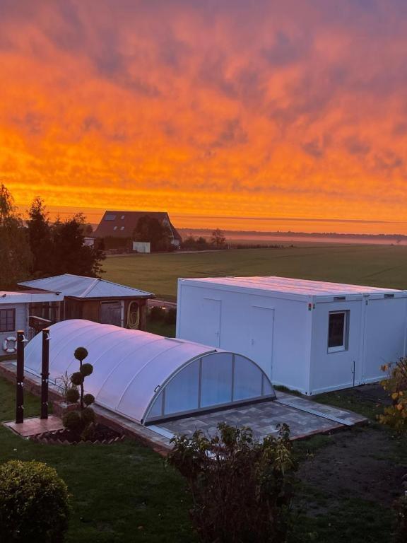 Urlaub Nahe Der Peene Naehe Der Ostsee Rustow Bagian luar foto
